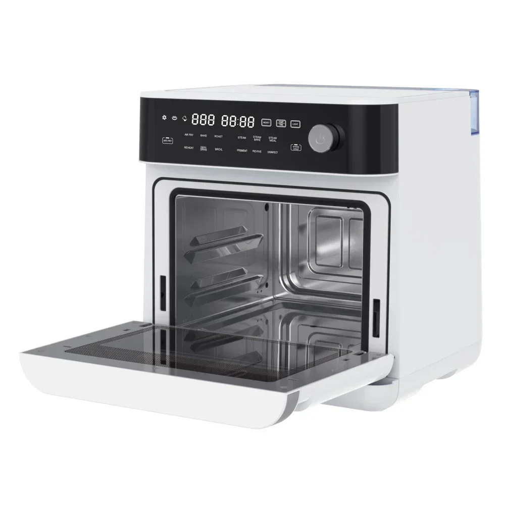 24L 15L 12L New Design Combine Steam and Air Fryer oven with Less Oil Digital Steam Air Fryer built-in Oven