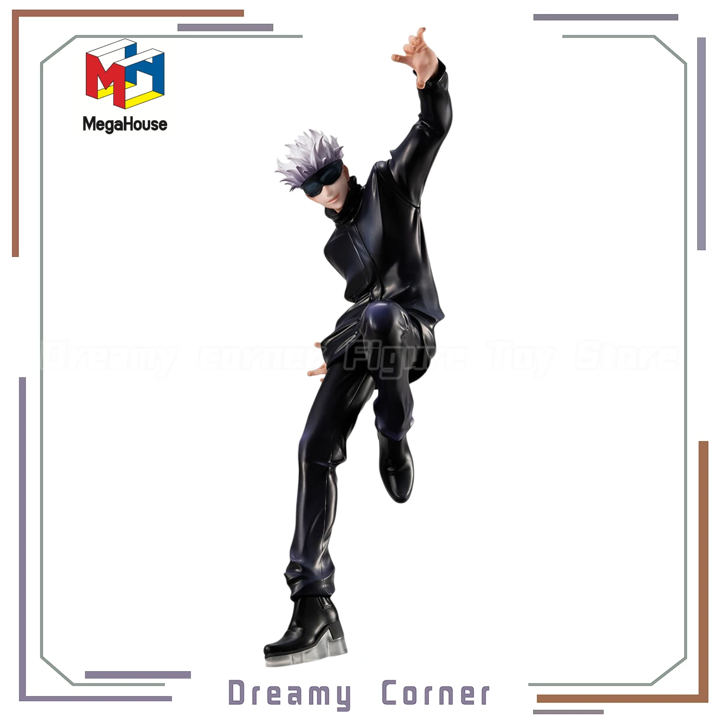 

【In Stock】Original MegaHouse Jujutsukaisen Satoru Gojo 1/8 Scale Figure Toys Model Ornaments Anime Collection