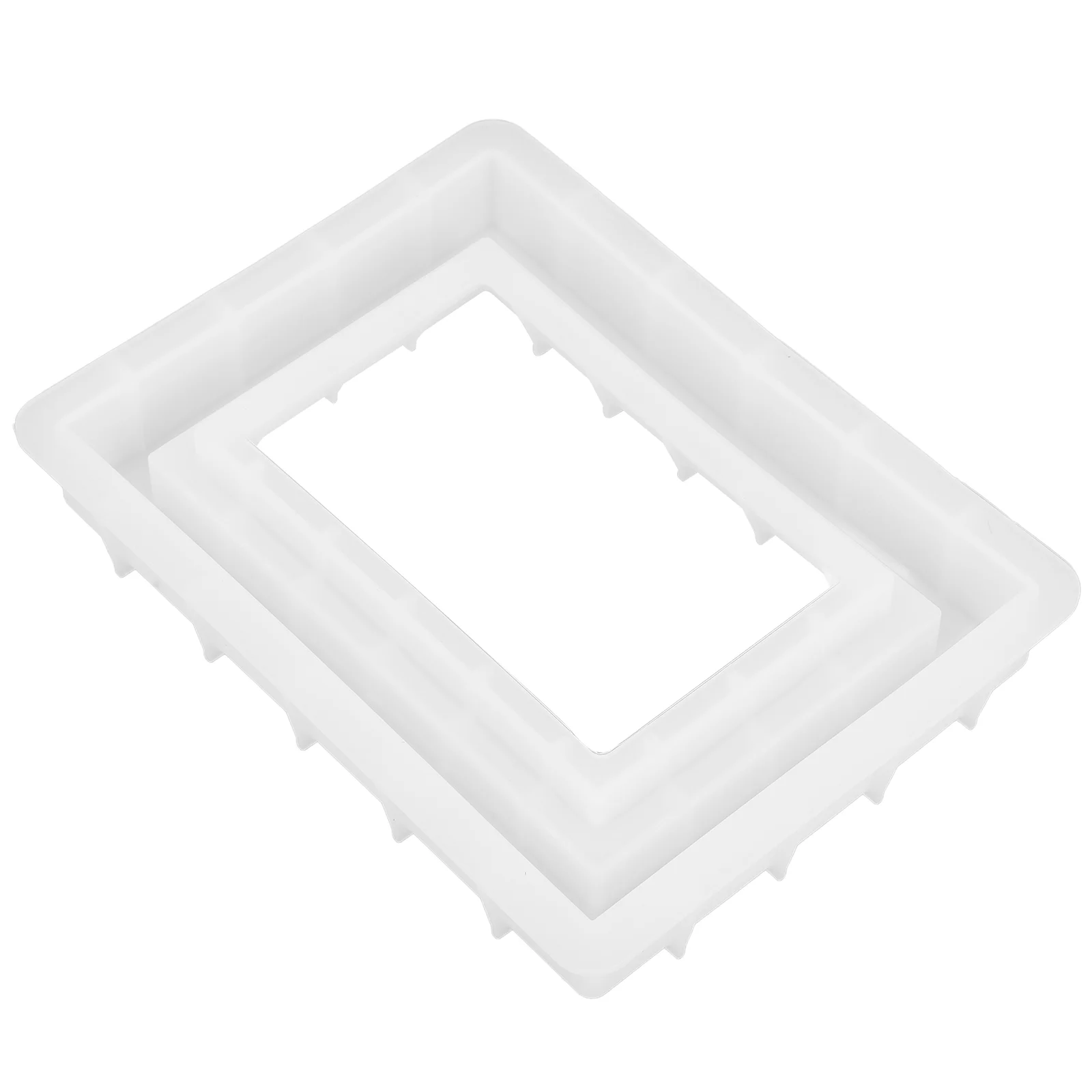 

Crystal Drop Photo Frame Silicone Mold Pictures Frames DIY Silica Gel Making Supplies