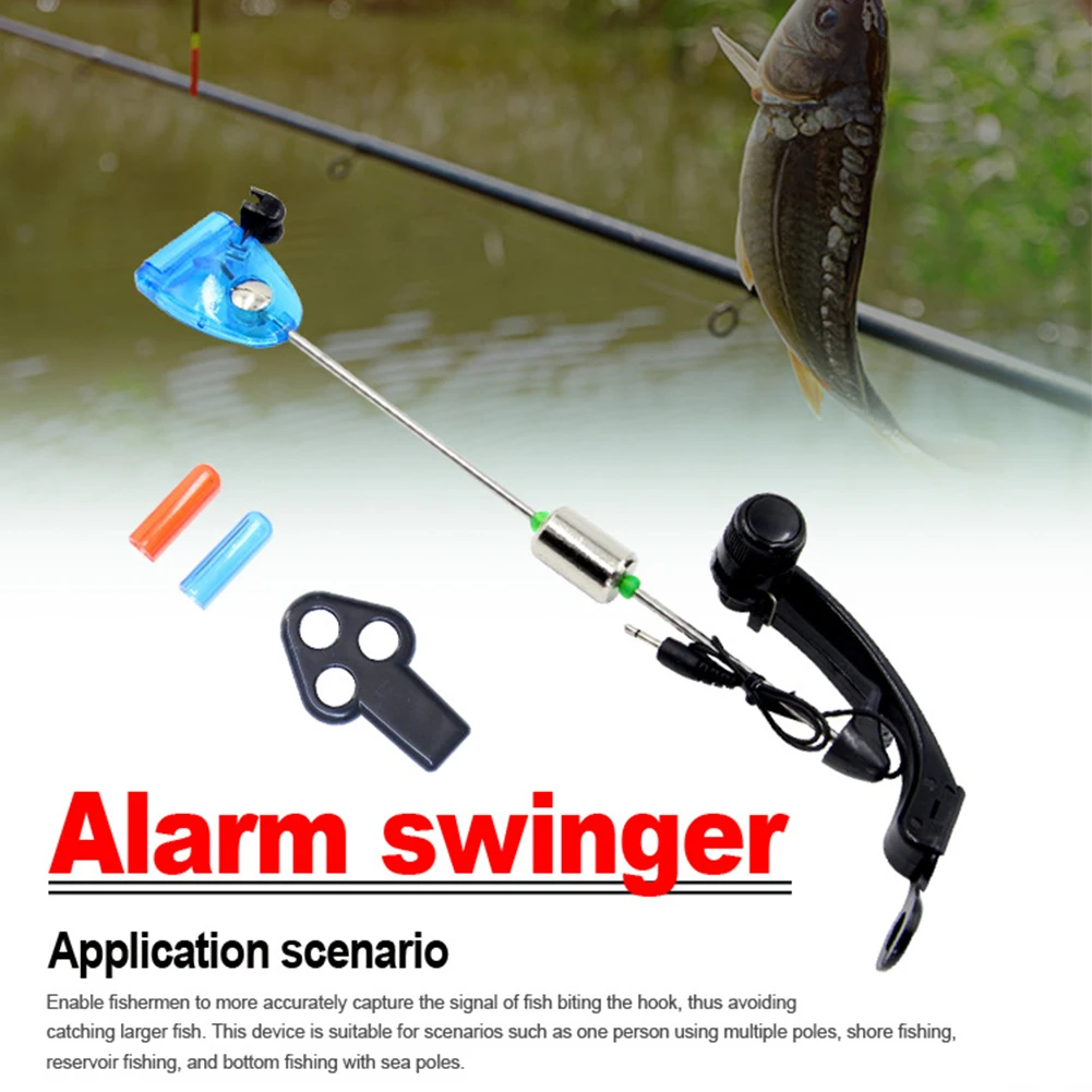 Carp Fishing Bite Alarm 4 Indicators Fishing Rod Bite Bait Alarm Illuminated Tools Blister With Insert Card Fishing Tackles