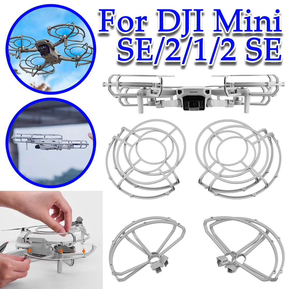 Jaula protectora de hélice para Dron, Protector de hoja de hélice ligero, anticolisión, accesorios para DJI Mini SE/2/1/2 SE
