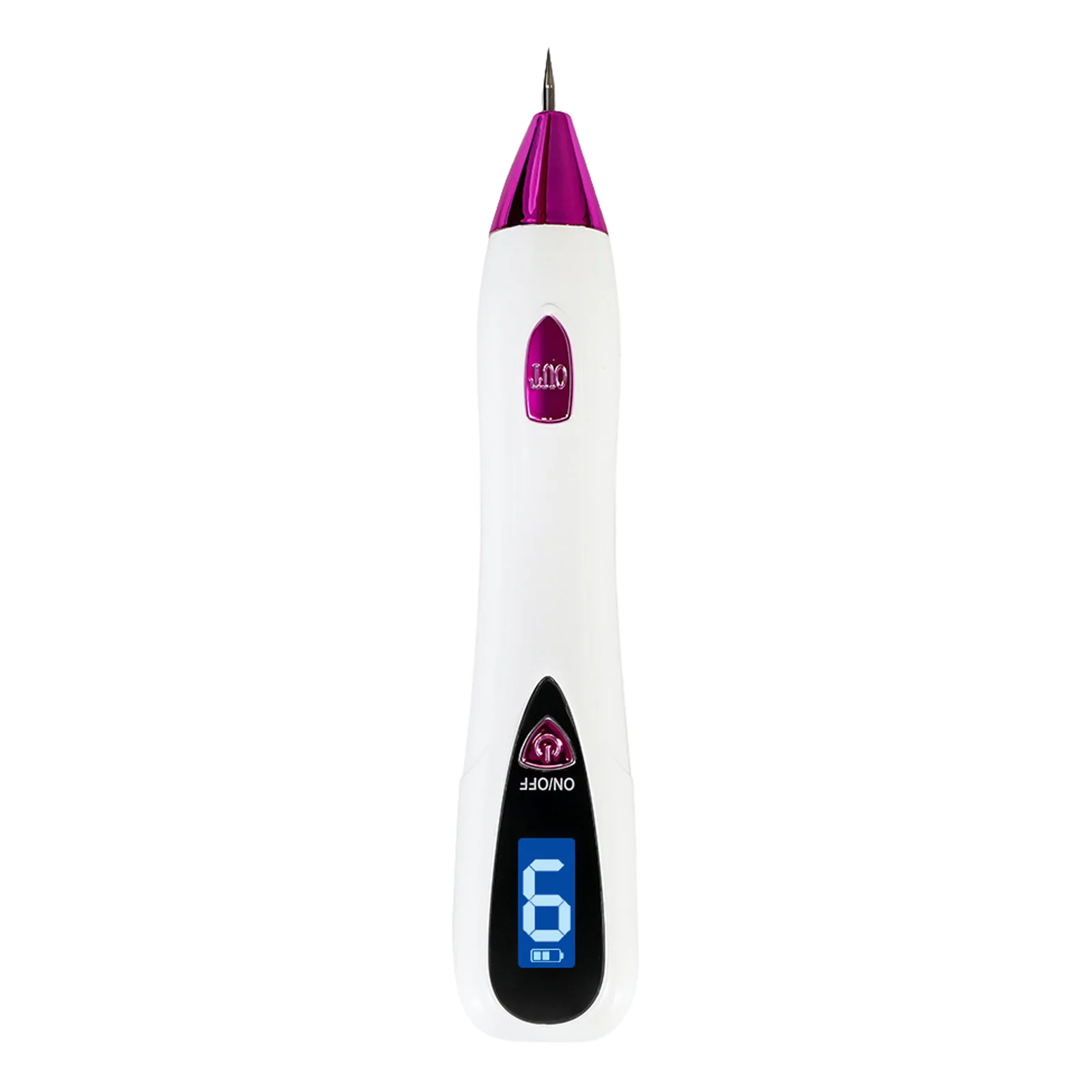 9 Levels Skin Tag Remover Pens with LED Display Professional Mole Wart Removal Tool Painless Spot Remover for Face Body Beauty