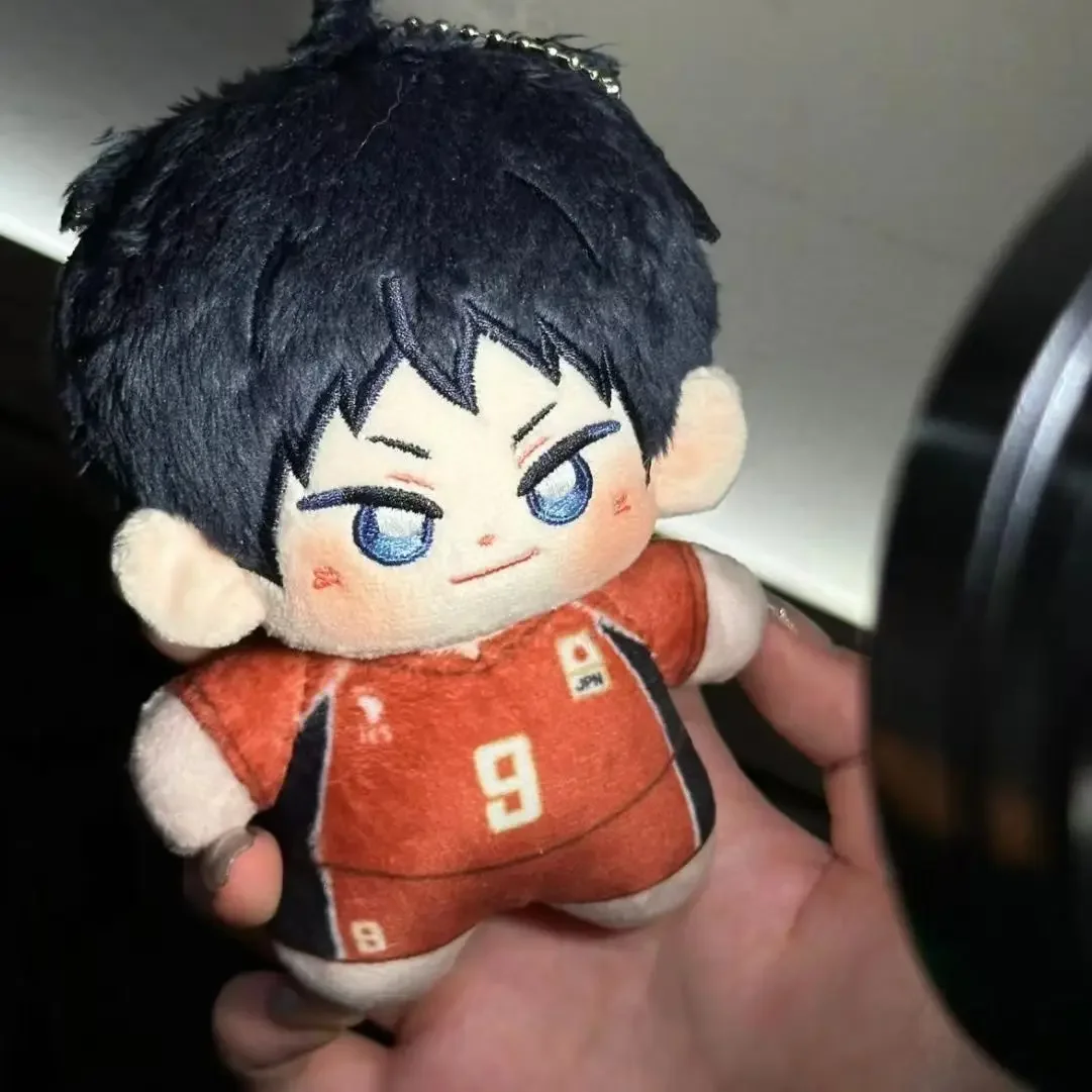 10cm Anime Haikyuu kageyama tobio Handsome Adorable Mini Starfish Body Plush Doll Pendant Keychain Stuffed Toys Birthday Gift