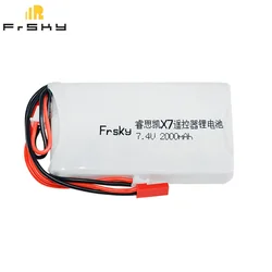 FrSky Taranis Q X7 2.4G batteria per telecomando 7.4V 2000mAh 8C batteria al litio per RC Drone Quadcopter FPV Racing