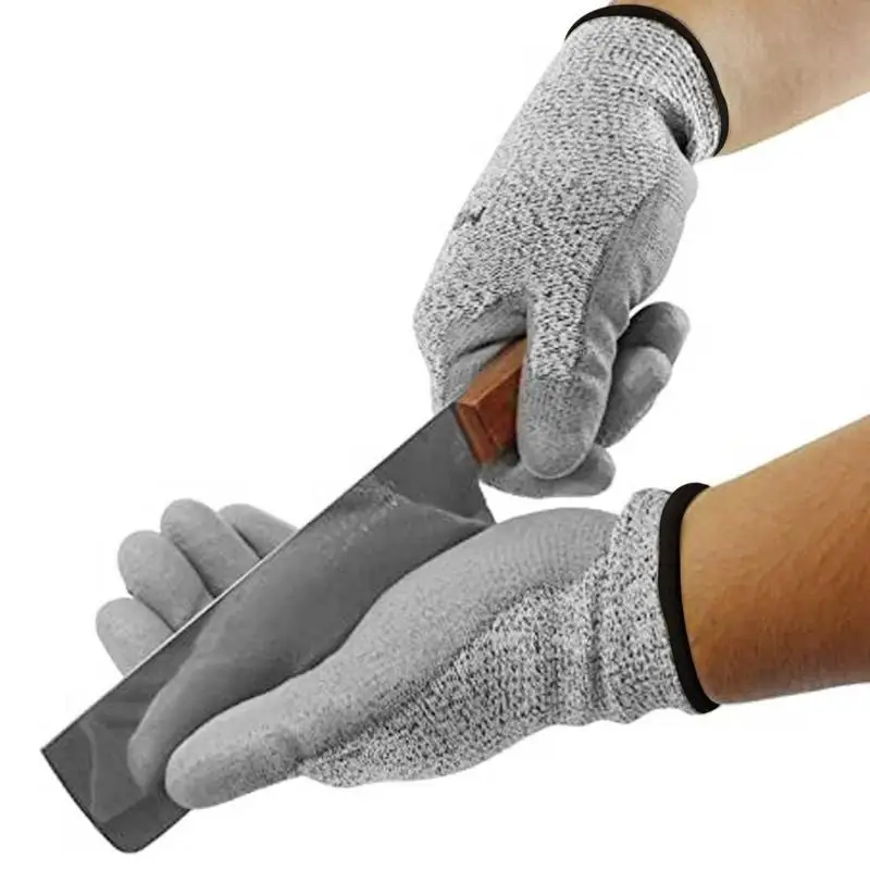 2023 Level 5 Safety Anti Cut Gloves High-strength Industry Kitchen Gardening Anti-Scratch Anti-cut Glass Cutting Multi-Purpose