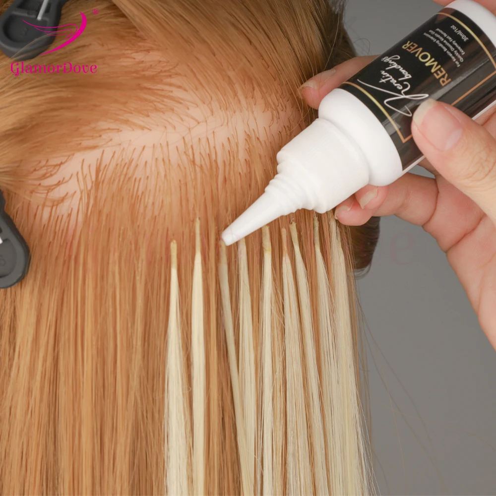 30ml płyn do usuwania kleju keratynowego do skutecznego czyszczenia usuwanie silne przedłużanie włosów środek do usuwania kleju rozwiązanie do usuwania kleju do włosów