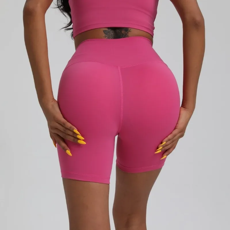 جديد اليوغا السراويل الجوارب تشغيل المرأة قصيرة رياضة امرأة ملابس لليوجا النساء سلس رفع اللياقة البدنية طماق الرياضة النساء الملابس #3