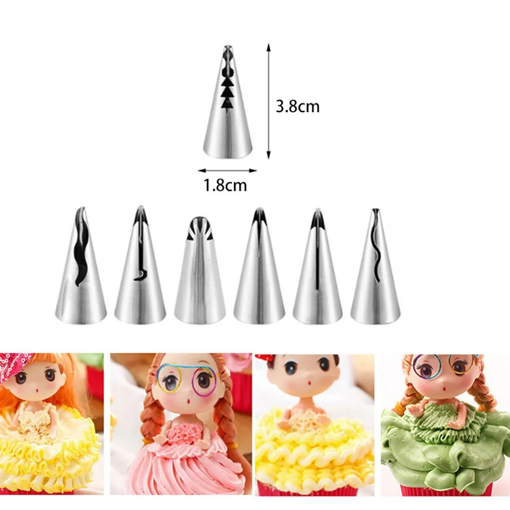 Russian Pastry Nozzles For Cream Icing Piping Nozzles Cake Decoration Tips Cake Nozzle Tips Confectionery Baking Tools For Cakes