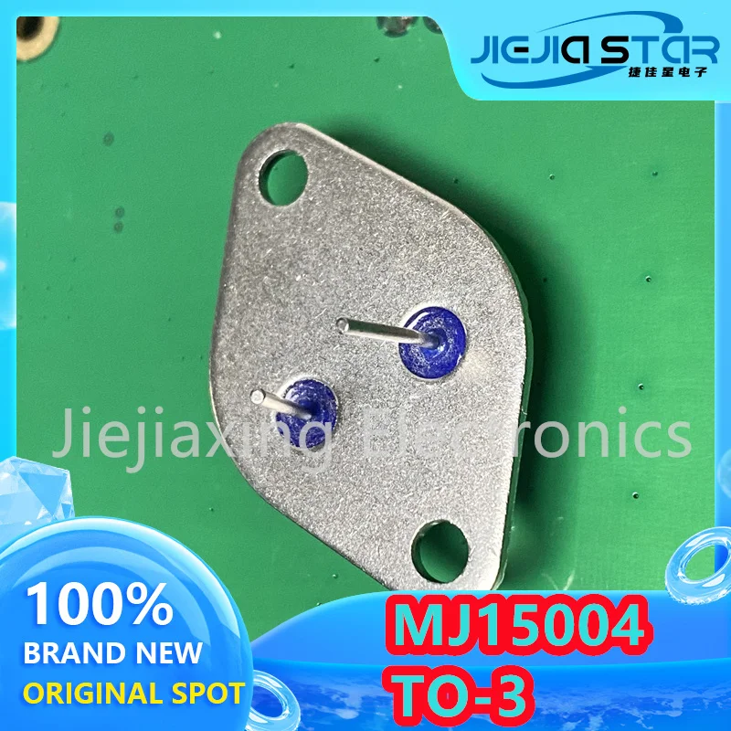 High Power Gold Seal to Tube Iron Cap, Imported, MJ15003G, MJ15004G, MJ15003, MJ15004, NPN, PNP, Brand New, 2 Pairs