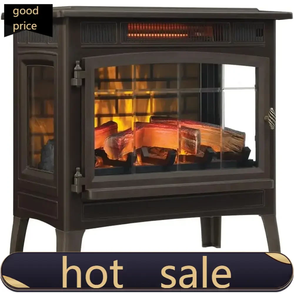 

Limited-time promotionPopular3D Flame Electric Stove Heater for 1,000 Sq. Ft., Bronze Finish