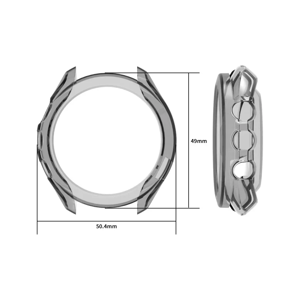 Klare TPU-Schutzhülle für Garmin Approach S70 42mm 47mm Smartwatch Soft Silikon Stoßstangen schutz Shell Accessoires