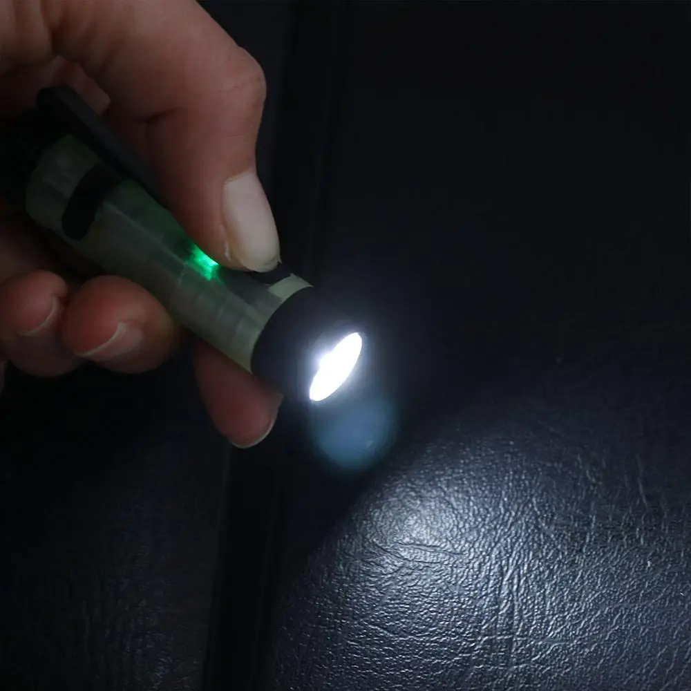 

Portable LED Small Flashlight Lightweight Compact Mini Flashlight Rechargeable Handheld Keychain LED Light Emergency