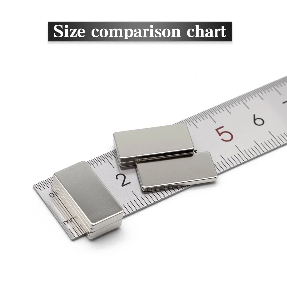 Magnet 10x10x2/20x10x2mm Square Magnetic DIY Magnets for Kitchen Organization Great for Organizing PaperVersatile Application