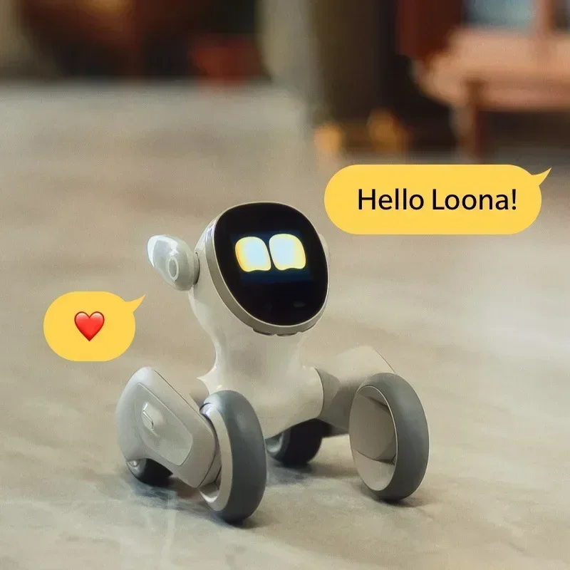 Loona Luna-Robot de inteligencia artificial para mascotas, rompecabezas electrónico de inteligencia artificial, interacción Virtual, Original