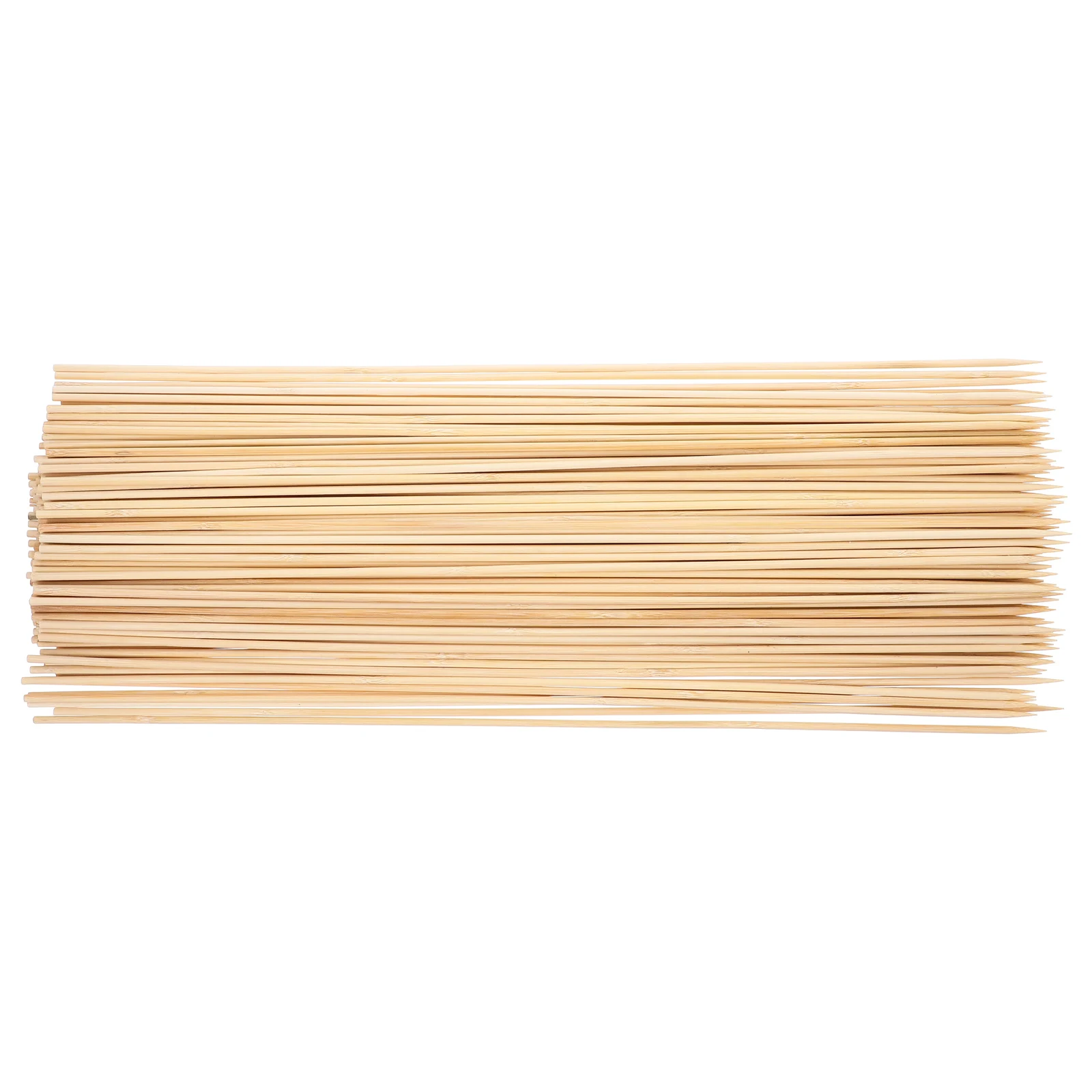 

Bamboo Skewers BBQ Sticks Food Picks Restaurant Wooden Rotating Durable Safe Piercing Serving Desserts Cocktails Events