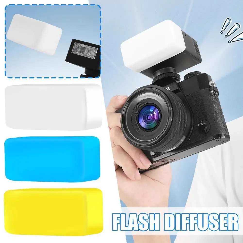 For Godox IM30 Flash Light Diffuser Goniu IM30 IFlash Mini Flash Diffuser Soft Light Cover Bright Anti Dazzling Accessories