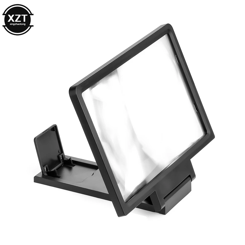 Mobile Phone Screen Magnifier Eye Protection Monitor 3D Video Screen Magnifier Folding Magnifying Extension Stand