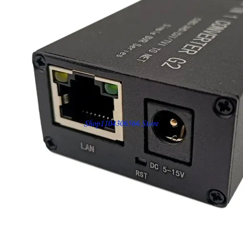 02DD 4 In 1 Converter CVBS/720P/1080P AHD/TVI To Net H.265 RTSP Single Channel For Security Camera Video Record