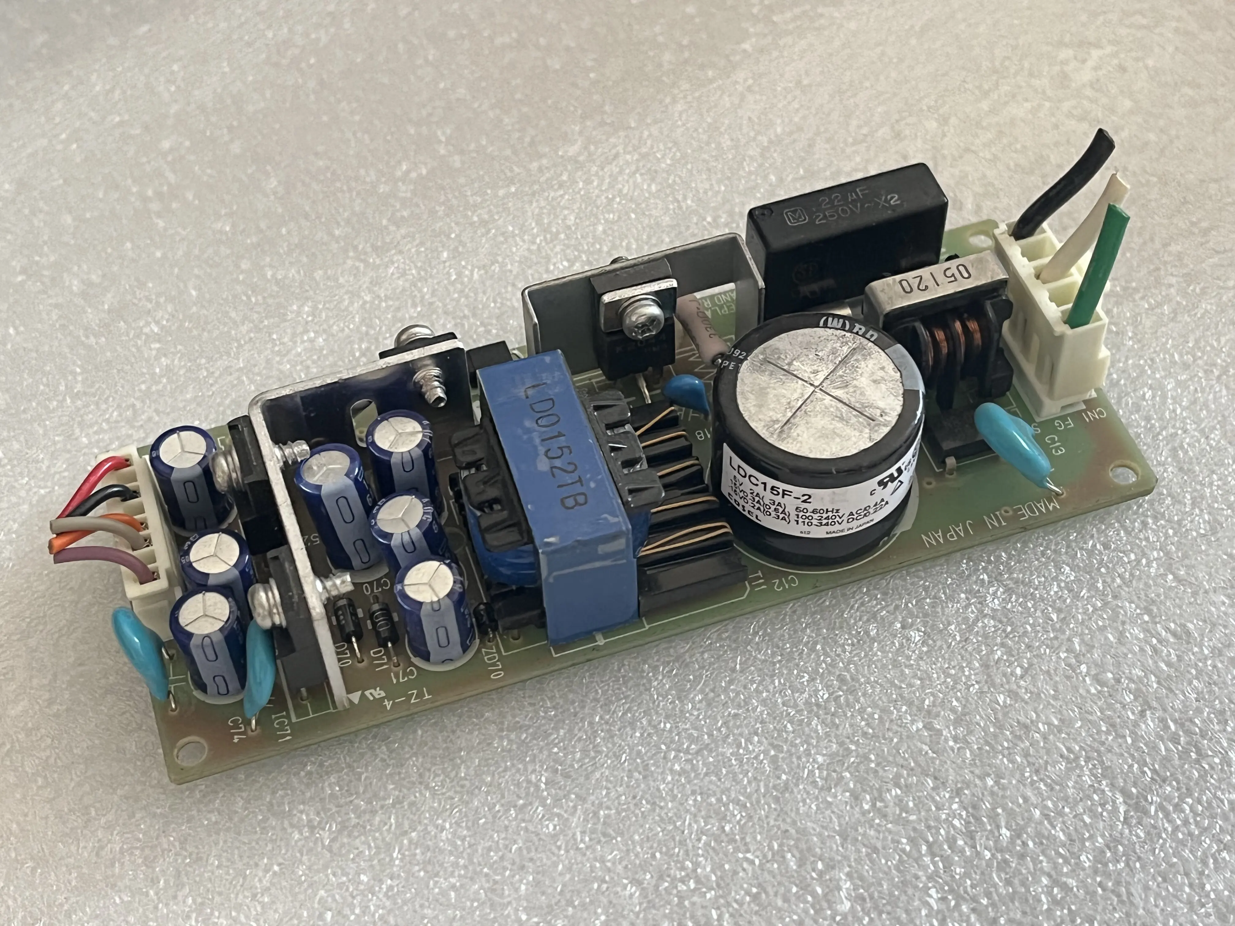 

Original dismantling LDC15F-2 imported genuine power supply output 5V, +-15V