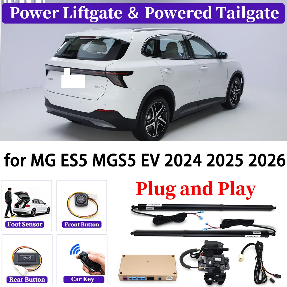 

ZJCGO for MG ES5 MGS5 EV 2024 2025 2026 OEM Upgrade Car Automatic Power Liftgate Kit Smart Auto Electric Tailgate System