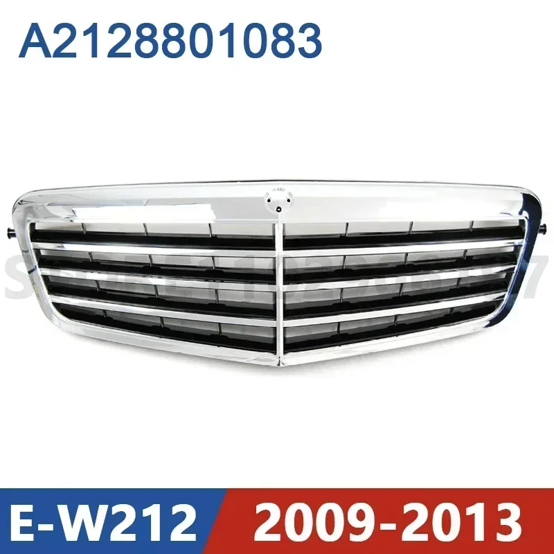 for 2009-2013 W212 Mercedes Benz E200 E220 E250 E260 E300 E350 E400 E550 E63 AMG Bumper Radiator Grill A2128801083 2128801083