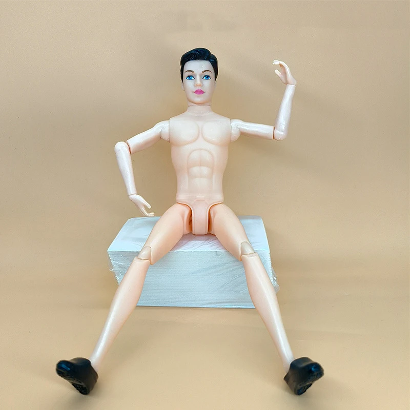 1/6 بنين دمية أرقام المفاصل المنقولة الصلبة 30 سنتيمتر نباتي فستان دمى الذكور رئيس + الجسم الاطفال DIY بها بنفسك لعبة هدايا عيد اللعب لعبة المنزل #5