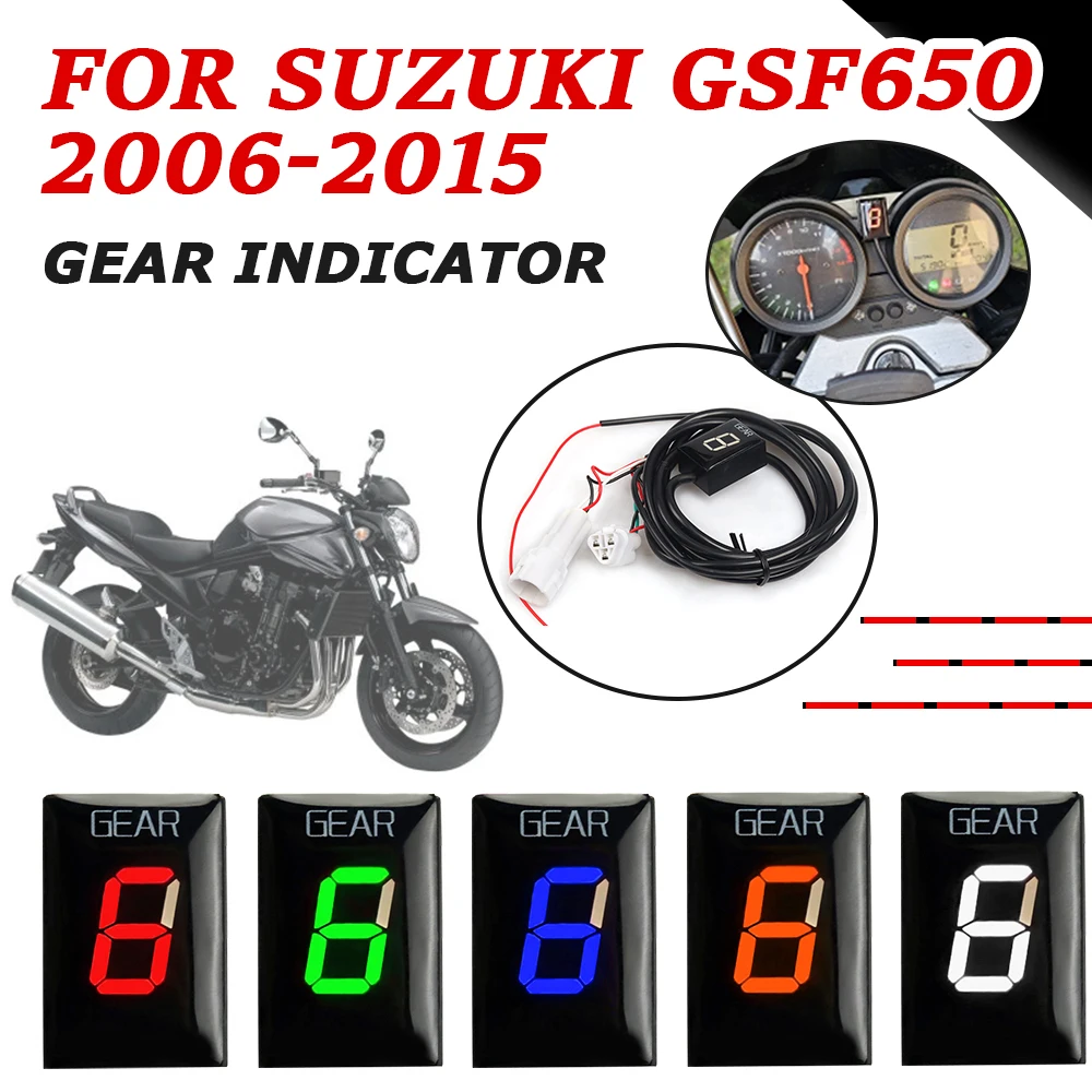 Motorcycle Accessories Gear Indicator Display Meter Ecu Speed Display For Suzuki GSF 650 Bandit S GSF650 Bandit N 650Bandit 2006