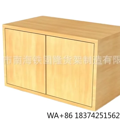 

Factory Direct Supply Single-Door Wooden Floor Cabinet for Supermarket & Convenience Store for Display Wholesome Lockers