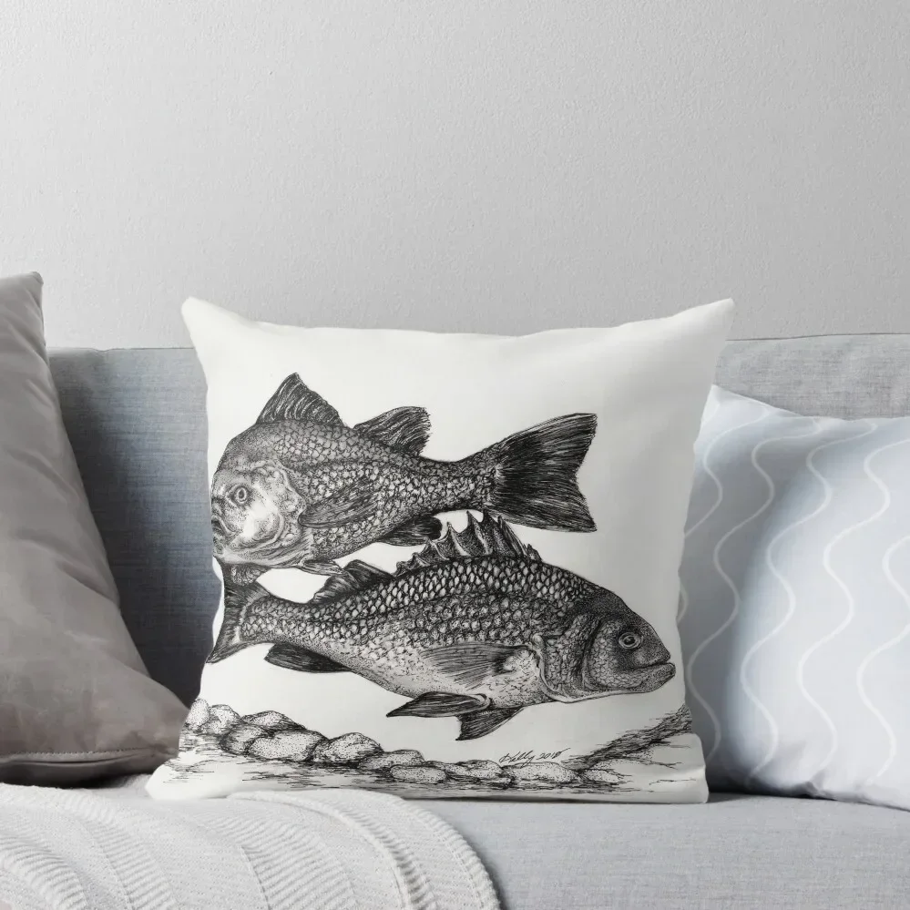 White Perch Throw Pillow ornamental pillows for living room pillow cover luxury Cushions For Children pillow