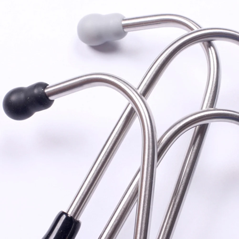 

6pcs Stethoscope Silicone Earbuds Replacement For Stethoscopes Ear Tips Universal Spare Parts Accessories Teaching