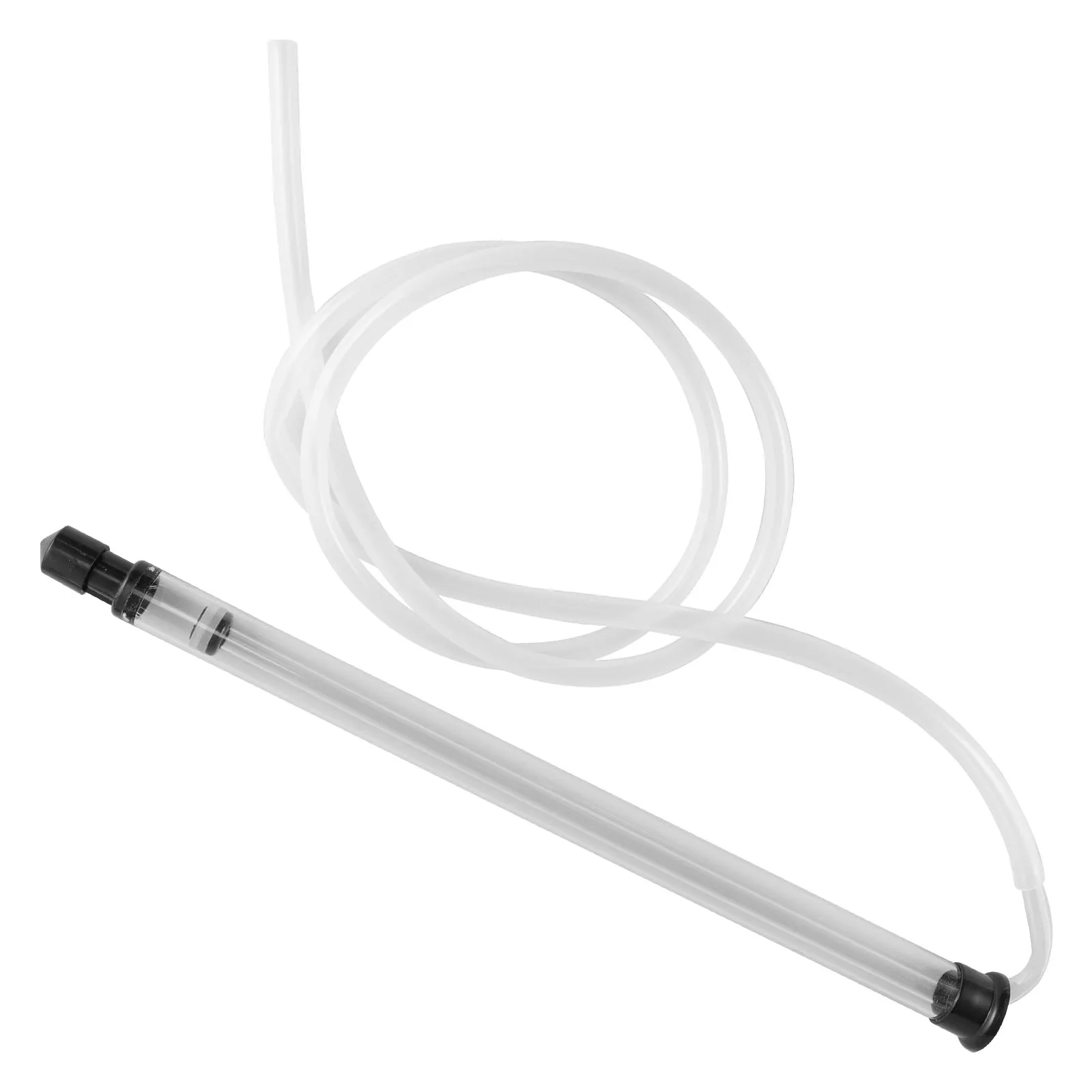 

Automatic Siphon Mini Black Syphon Hose 125cm Tube Beer Siphon Tube Transfer Reusable Kitchen Lightweight