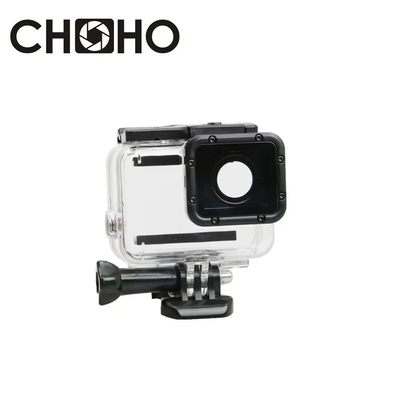 Waterproof Housing Case Diving 45M Protective + Lone Screw + Base Mount For Gopro Hero 5 6 7 Original Black Accessories