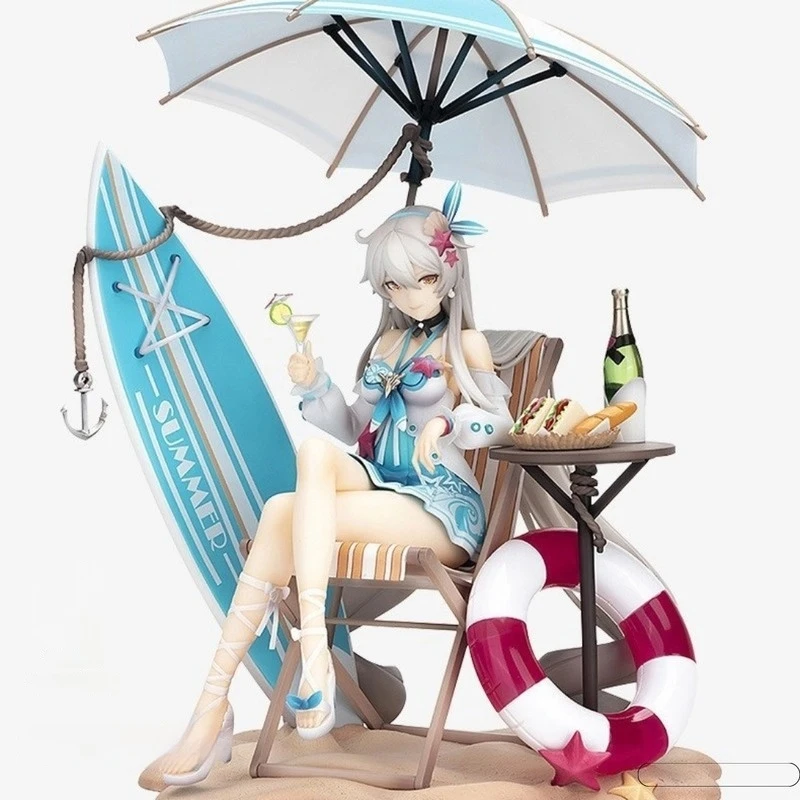

Qiyana Beach Handmade Model Kawaii Anime Table Decoration Car Interior Decoration Childrens Christmas Gifts Collection Handmades