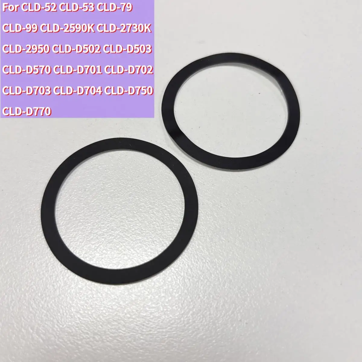 Self-adhesive Grip Ring For Pioneer CLD-52 CLD-53 79 99 2590K 2730K 2950 CLD-D502 D503 D570 D701 D702 D703 D704 D750 D770