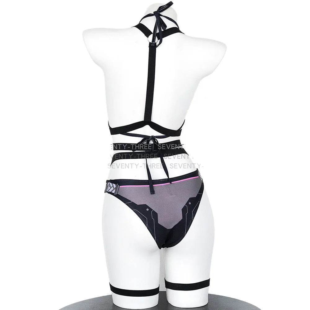 

2025 Hot New Erotic Sexy Lingerie Movie Punk Cyber Mechanical Agent Combat Uniform Mech Outfits Cosplay Costume