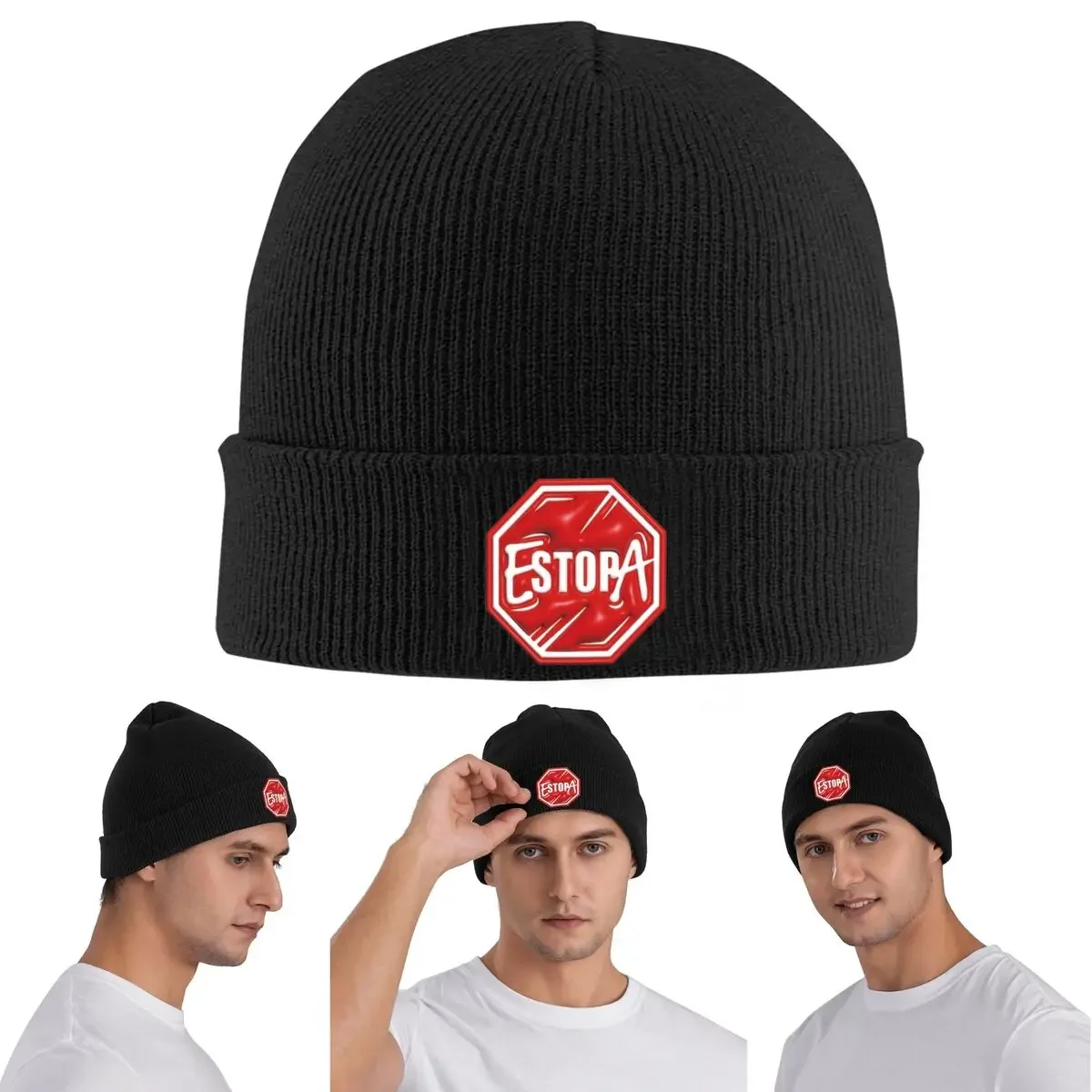 Gorro de punto cálido Estopa Band, gorro de invierno, gorros tipo Skullies, gorros de Hip Hop para unisex