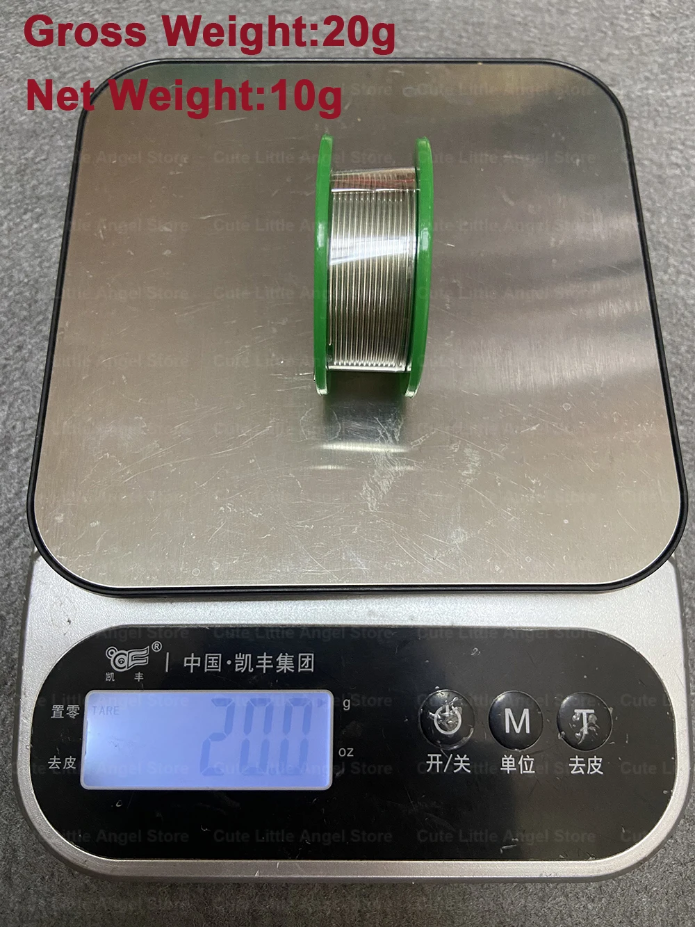100/20 g bleifreier, sauberer, hochreiner Lötdraht aus Zinn mit niedrigem Schmelzpunktgrad für die elektronische Reparatur Sn99.3cu0.7 – Detail 1