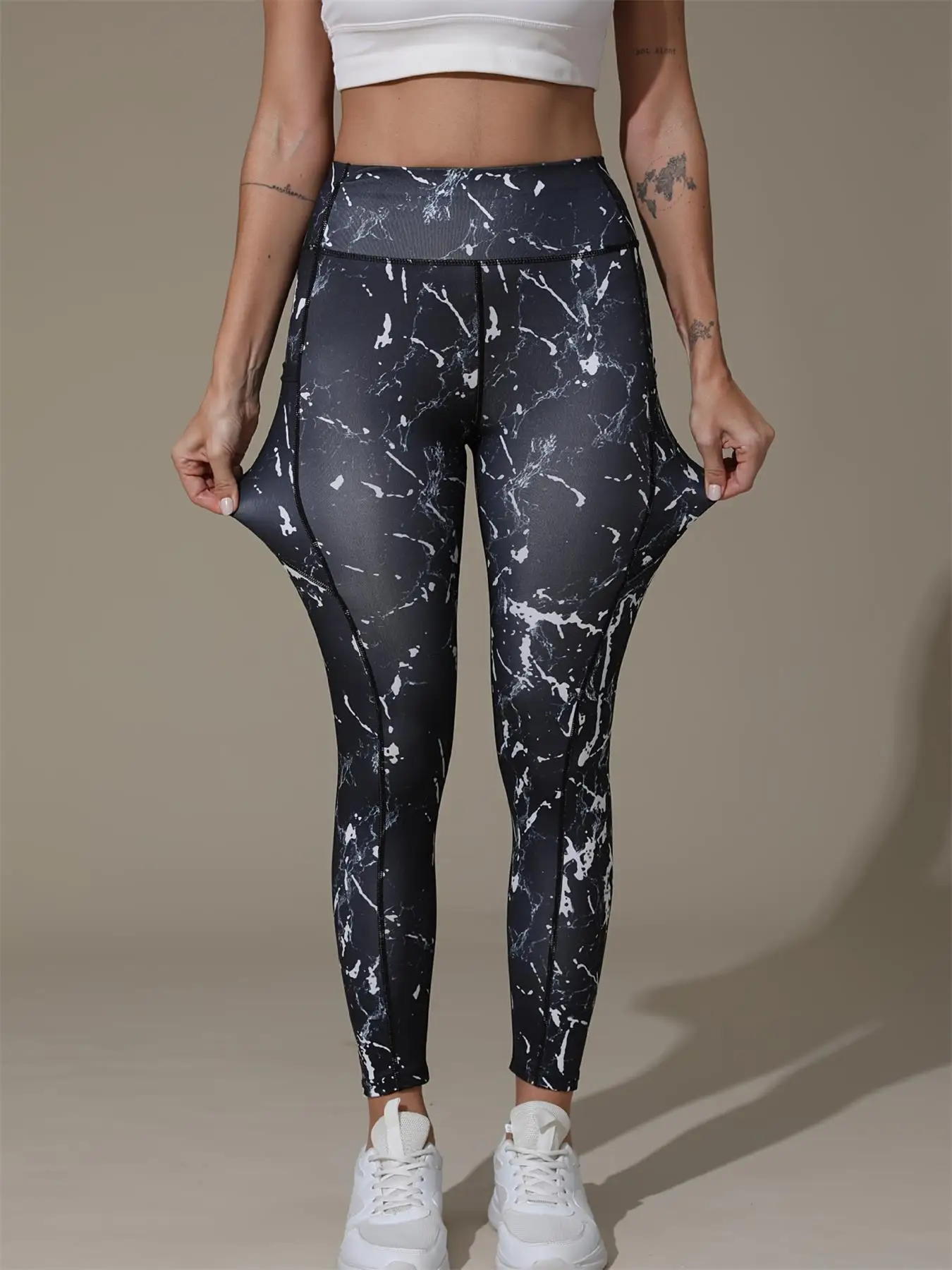 Rouge Printed Yoga … - image