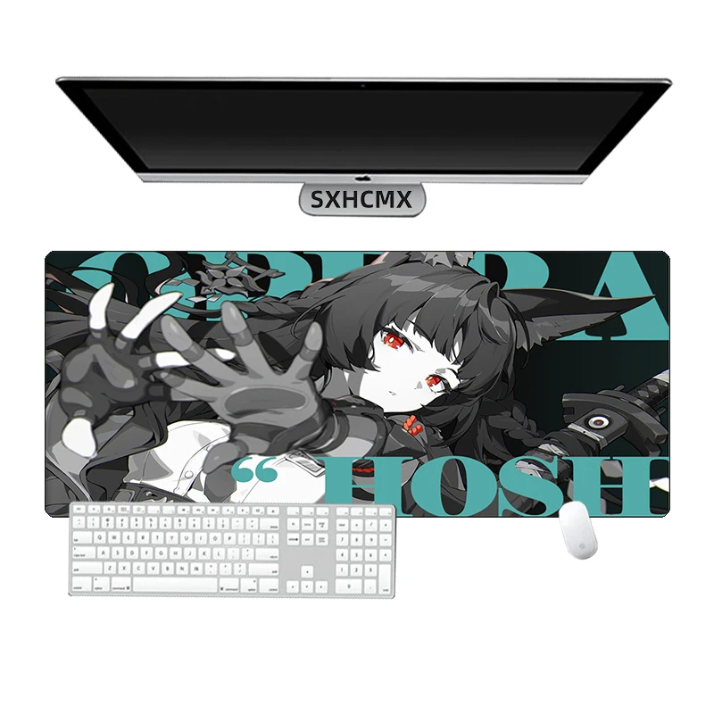 Zenless Zone Zero Mouse Pad ZZZ Ellen Zhu Yuan Miyabi Nicole Jane Yanagi Anby Lycaon Large Game Rubber Locking Edge Keyboard Mat