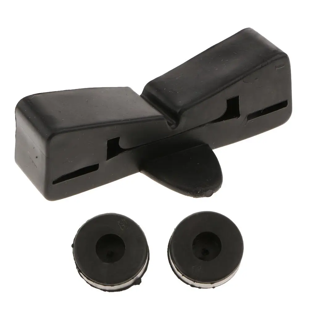 Motorcycle Black Fuel Tank Rubber Mounting Cushion Kit for Honda CG 125