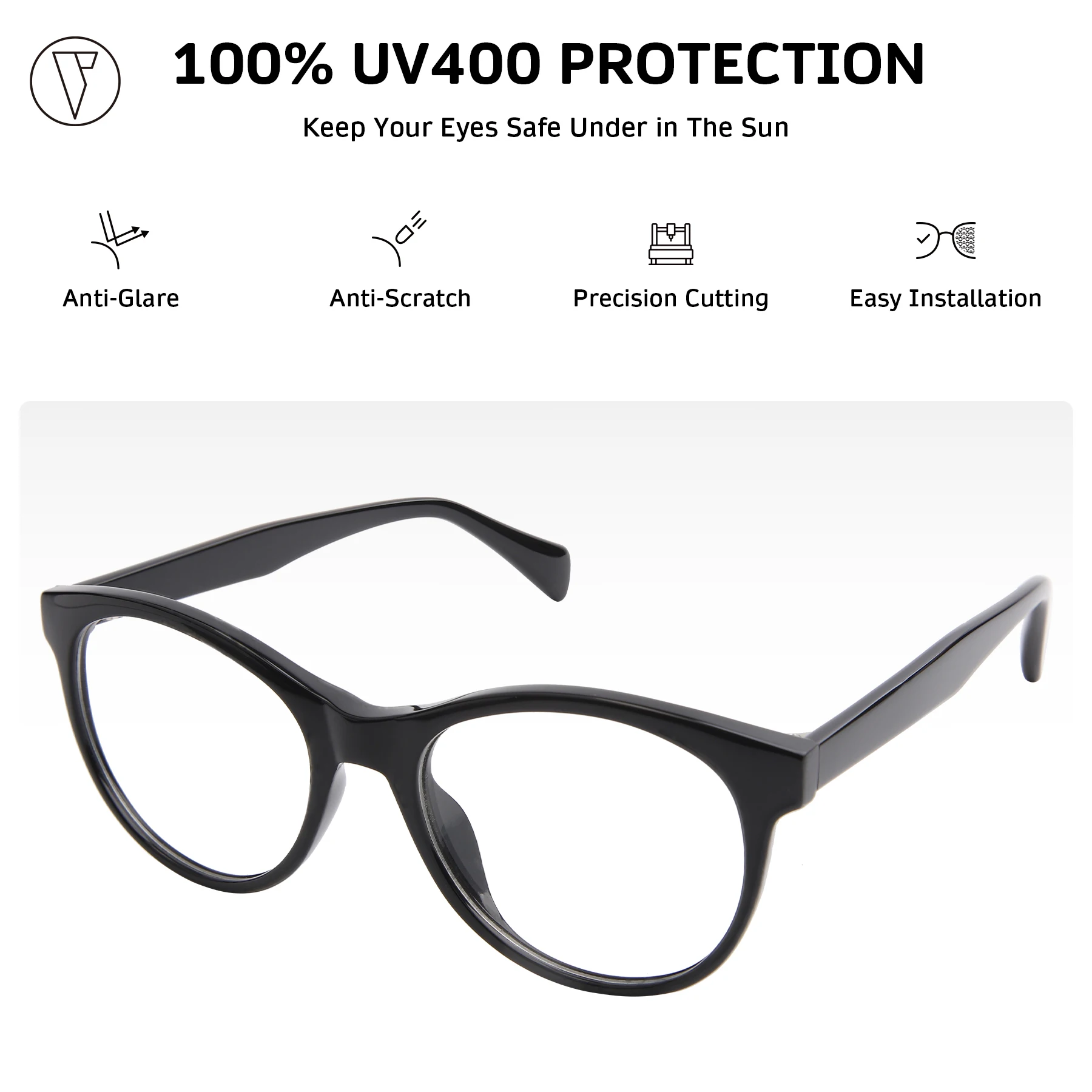 نظارات شمسية/نظارات طبية مخصصة من ONDEX، عدسات مستقطبة أنيقة UV400، عدسة فوتوكروميك، طاقة شخصية-1.00 إلى-8.50