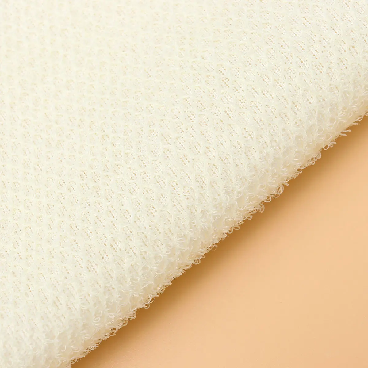 

5Pcs Exfoliating Face and Body Wash Cloth Nylon Bath Towel Rough Texture for Deep Cleaning Lathering Soap Fast Drying Scrub