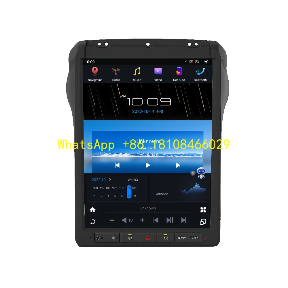 12,1-дюймовый автомобильный радиоприемник Android 13 для Ford F250 F350 2013-2014, стерео GPS-навигация DSP Carplay