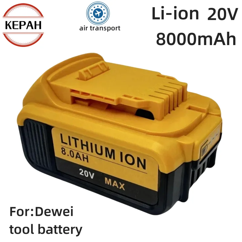 New 100% Original 12000mAh 20V for Dewalt Power Tool Battery DCB206 20V 18.0Ah Battery DCB206 20V Battery DCB205 DCB200