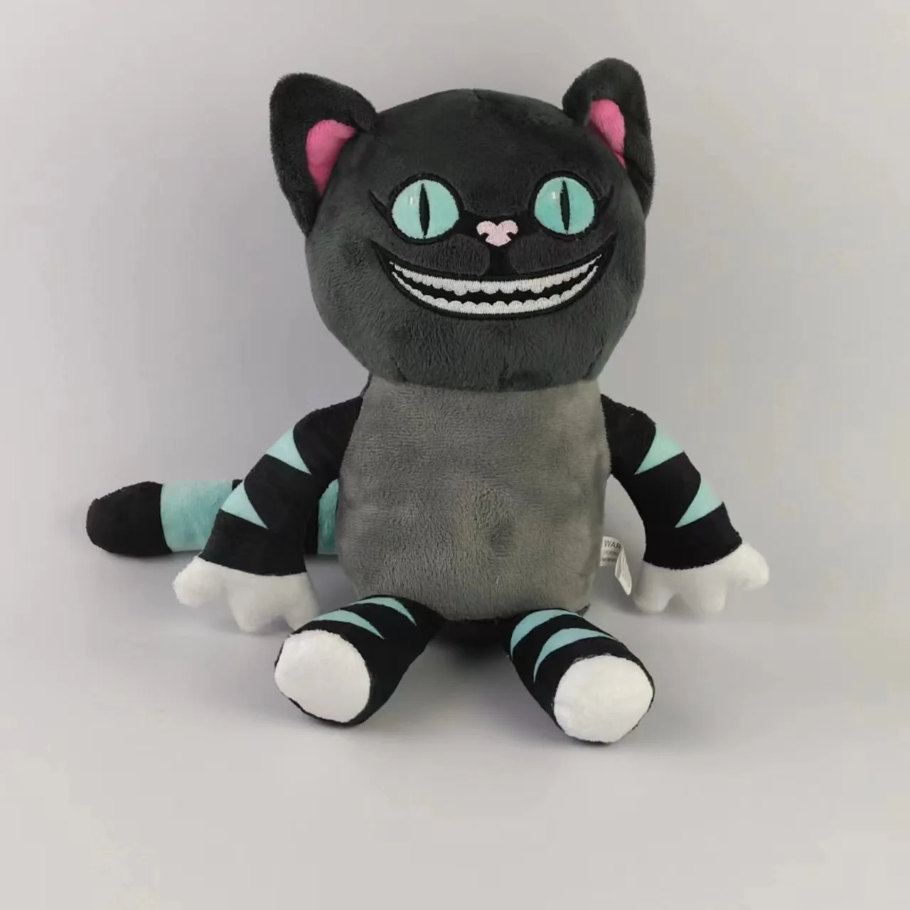

25cm Kawaii Cheshire Cat Stuffed Animals Plushies Cartoon Movie Anime Alice in Wonderland Figure Plush Toys Cute Gift for Kids