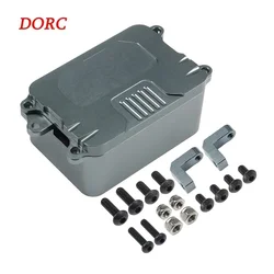 CNC Aluminum Receiver Box Electronic Radio ESC Tray 60*42*31mm for 1/10 RC Rock Crawler Axial SCX10 D90 D110 Chassis DIY Upgrade