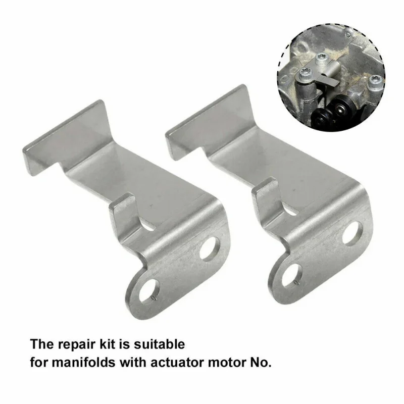2Pcs Car Intake Manifold Bracket Replacement Engine Air Intake Actuator Manifold Rack P2015 059129712 For Vw Audi 2.7 3.0 Tdi