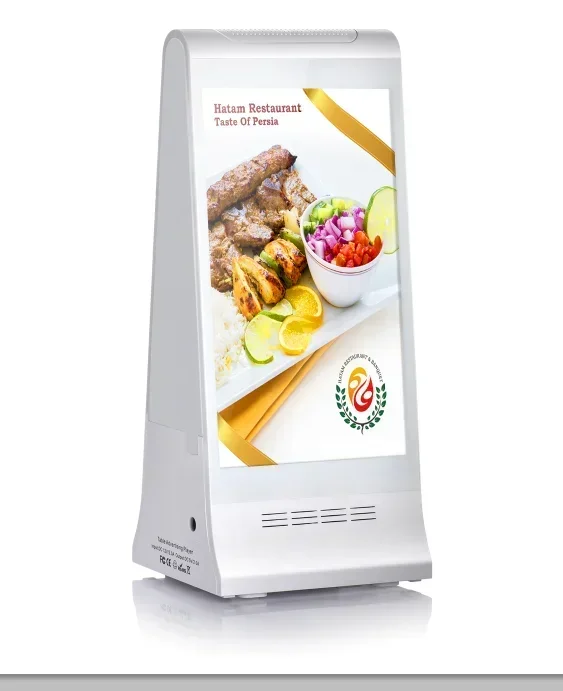 Top Hotel FYD-868 Plus X – Nieuwe WiFi Android Digitale Reclame Display Advertentiespelerffee Shop Restaurant Oproepsysteem