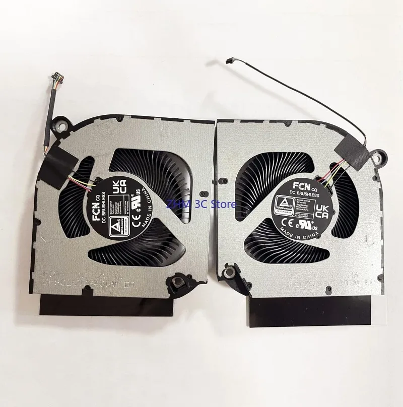Replacement CPU+GPU Cooling Fan for Acer Predator Helios Neo 16 2023 PHN16-71 PHN18-71 PHN16-71-5606 N22Q22 DC12V