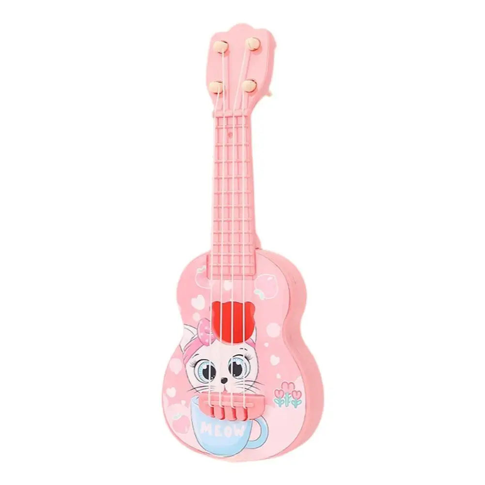 21cm Ukulele Children Guitar Toy To Play Girls Instruments Music Toys Boys Gifts Yukrili Simulating C5H0